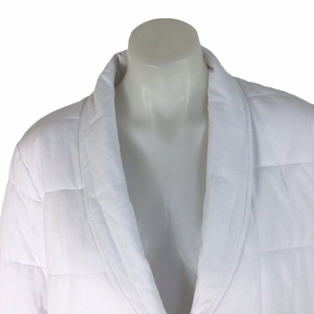 Eileen Fisher Quilted Organic Cotton Jersey Jacket - Picture 2 of 12
